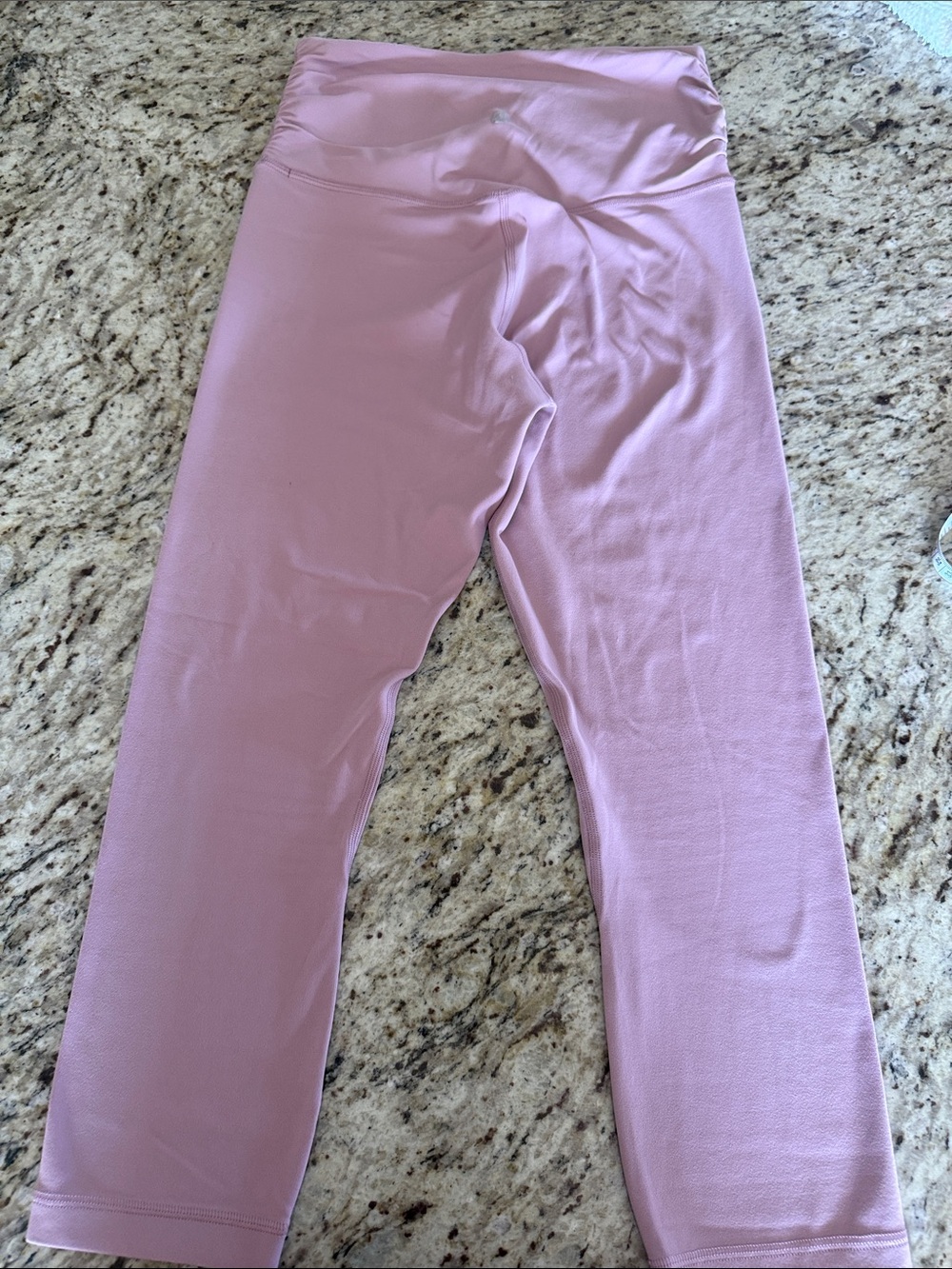lululemon athletica Align Cross Waist 21" High Rise Legging Dusty Mauve 21" Sz 6 - Picture 6 of 15